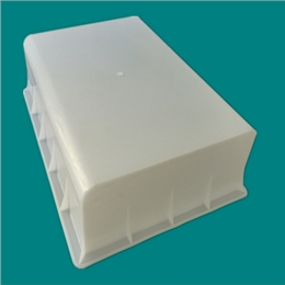 一边25度圆弧角一边倒角大路沿石塑料模具