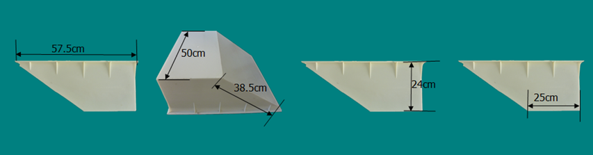 路肩石塑料模具 路肩石塑料模具