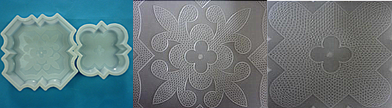 塔吉克花砖塑料模具 塔吉克花砖塑料模具