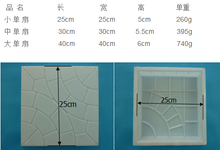 彩砖塑料模具 彩砖塑料模具