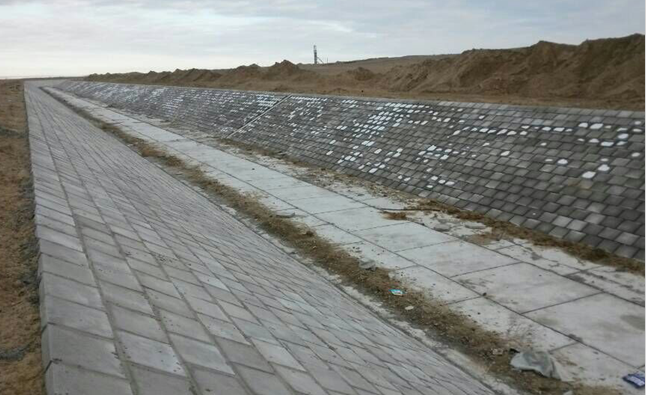 长方形护坡塑料模具